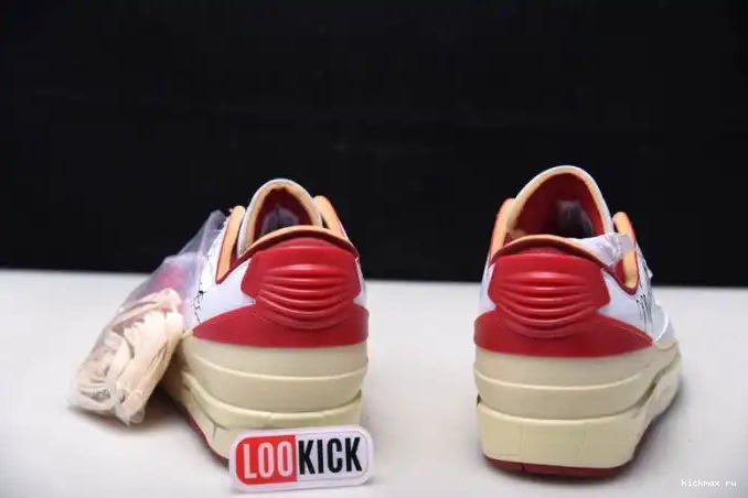 Rep Off-White Low White Jordan Retro DJ4375-106 SP Red 2 0527